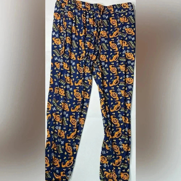 Funny Pumpkin Pants - Jacked O Lantern "Lifting Weights" - Picture 6 of 8